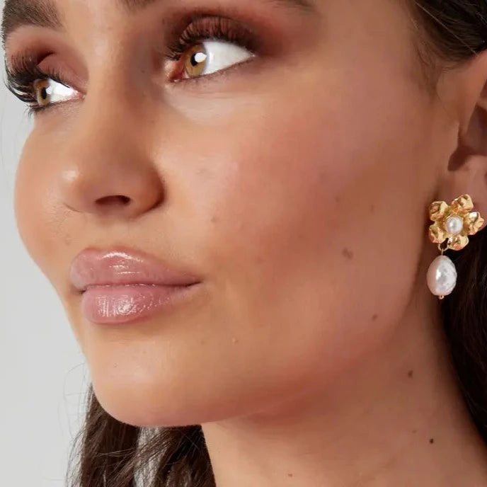 FLOWER PEARL Earrings