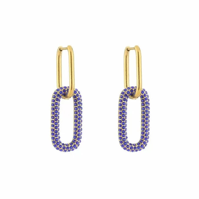 SOPHIA Earrings - Blue