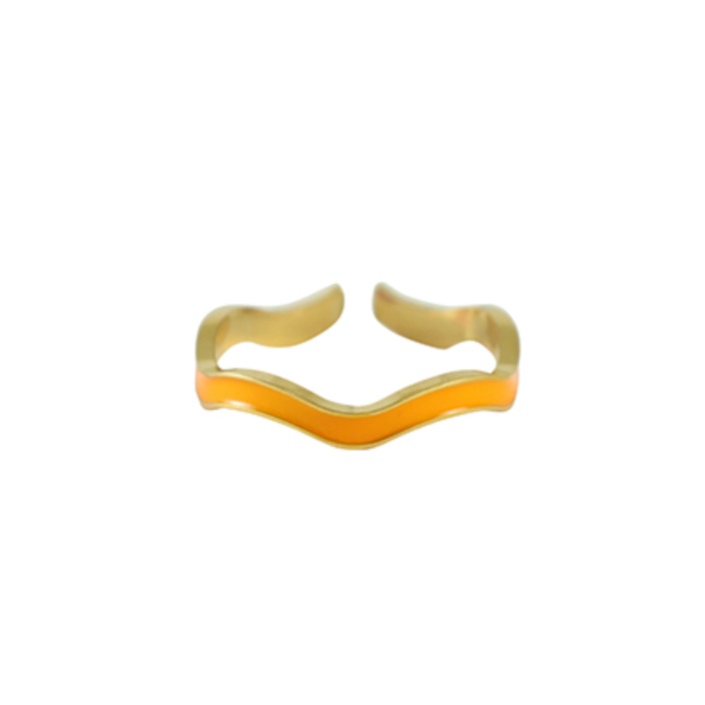 WAVY Ring - Orange