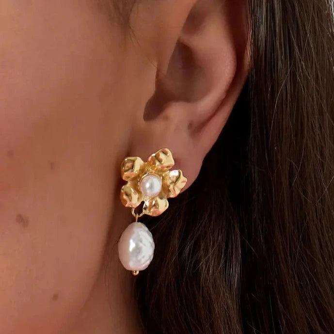 FLOWER PEARL Earrings