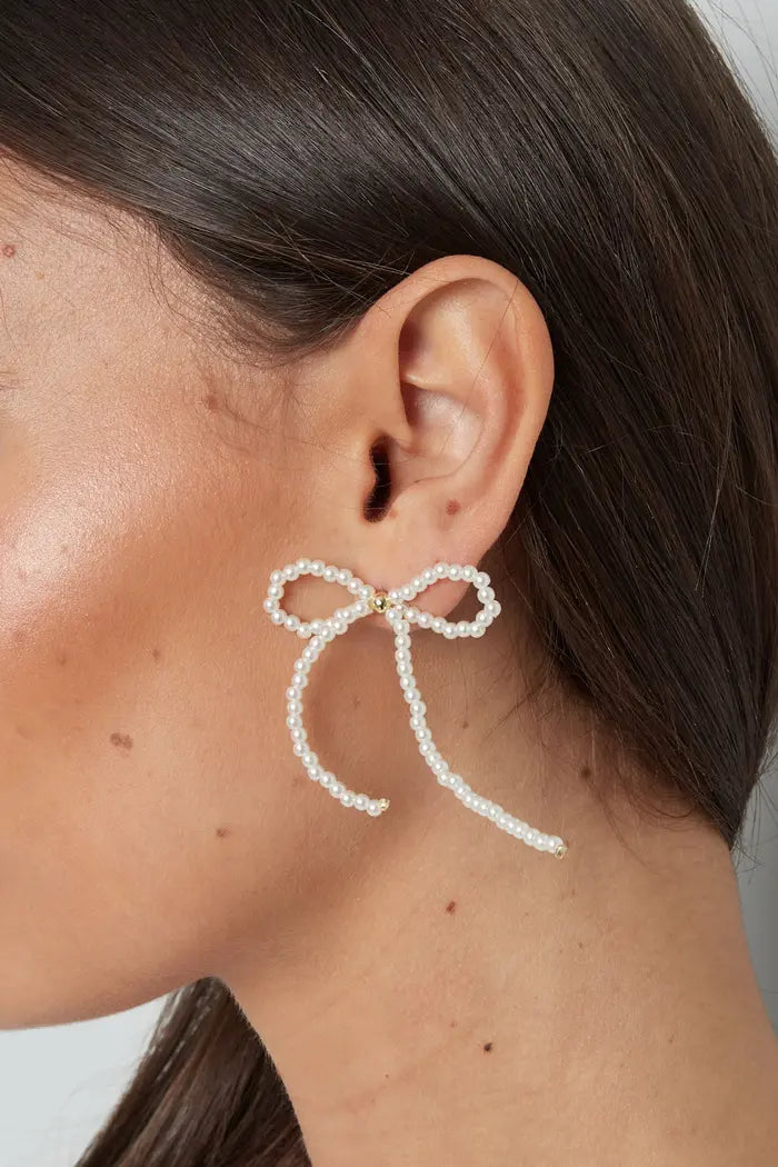 PEARL BOW Earrings