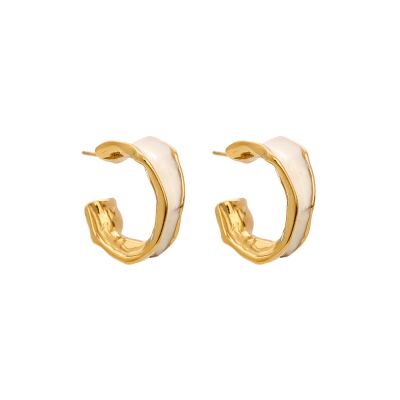 Pearl Hoop Earrings
