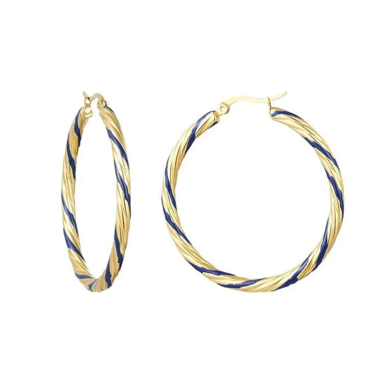 IRIS Earrings - Blue