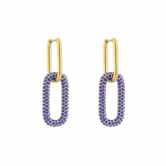 SOPHIA Earrings - Blue