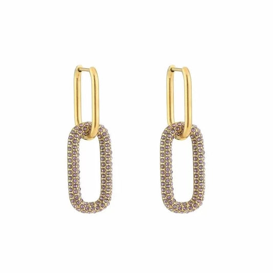 SOPHIA Earrings - Lila