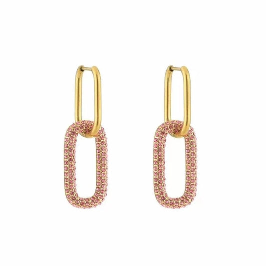 SOPHIA Earrings - Pink