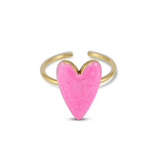 HEART Ring - Pink